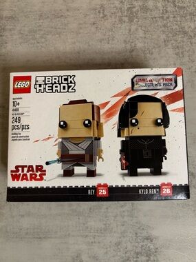 Lego Star Wars BrickHeadz Rey and Kylo Ren Set (#41489)